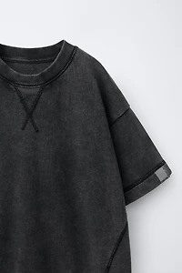 FLEECE LABEL T-SHIRT