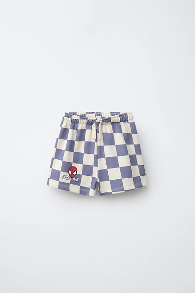 SPIDER-MAN © MARVEL PLAID SHORTS