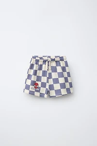 SPIDER-MAN © MARVEL PLAID SHORTS