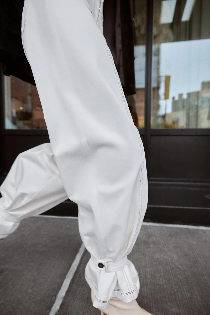 PANTALON SURPIQÛRES CONTRASTE