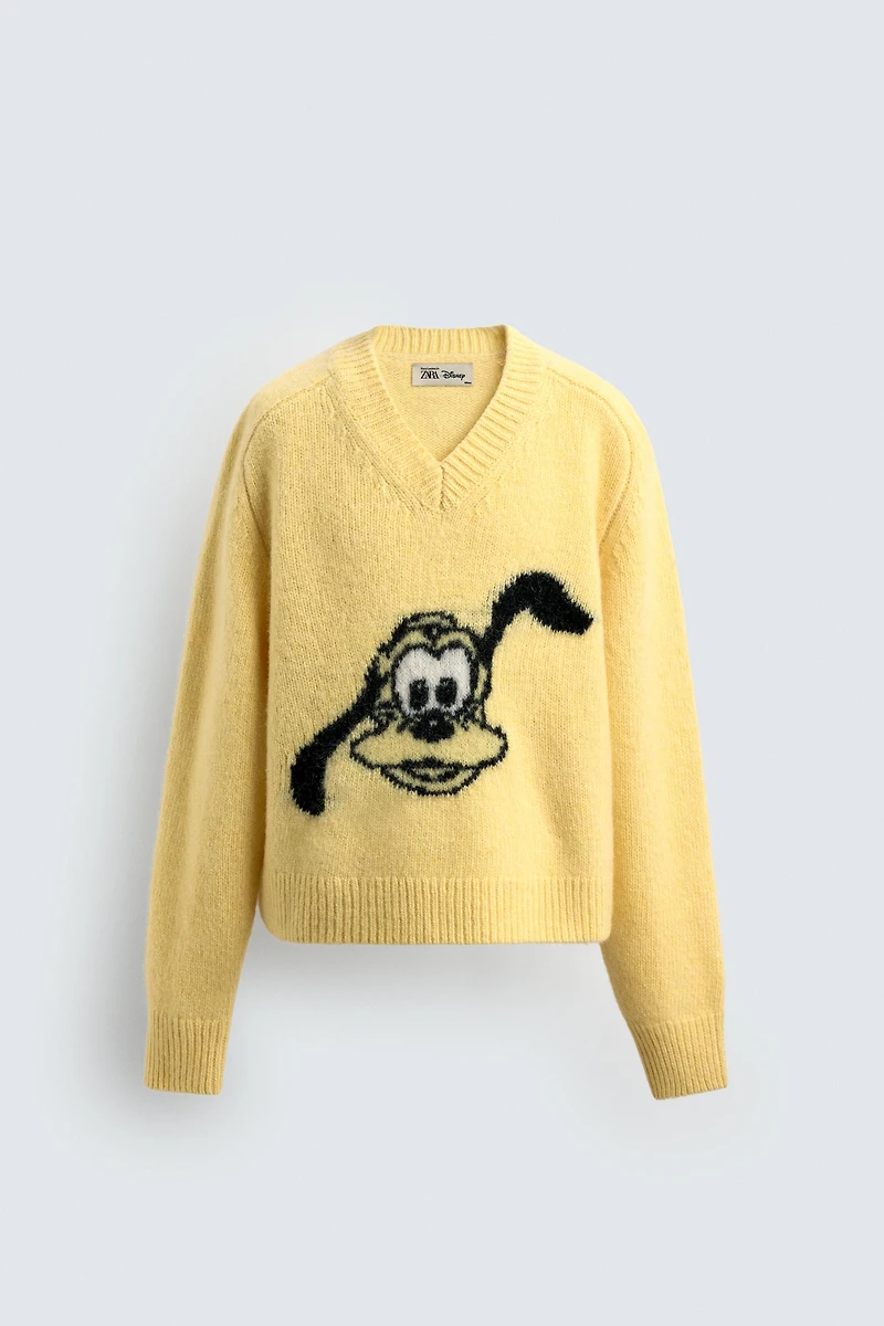 PLUTO WOOL SWEATER HARRY LAMBERT FOR ZARA X DISNEY