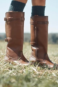 BOTTES EN CUIR À BOUCLES ÉDITION LIMITÉE