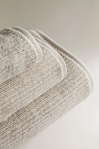 SERVIETTE DE BAIN TEXTURE CÔTELÉE