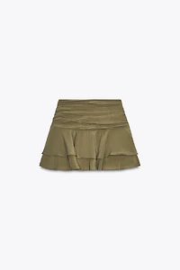 RUFFLE SKORT