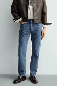 ANKLE FIT STRAIGHT JEANS