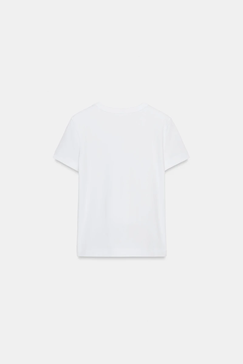T-SHIRT INTERLOCK À MANCHES COURTES
