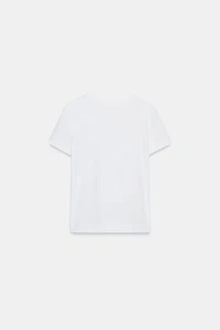 T-SHIRT INTERLOCK À MANCHES COURTES