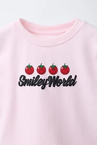 SMILEYWORLD ® TOMATO PRINT T-SHIRT