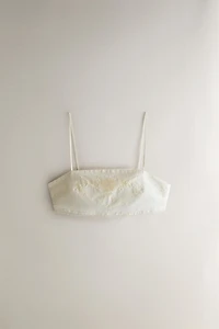 EMBROIDERED TOP