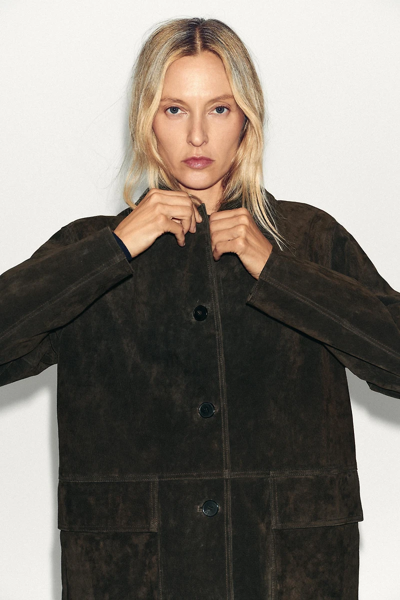 100% SUEDE JACKET