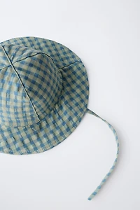 GINGHAM HAT