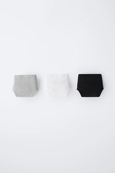 8-14 YEARS/ THREE-PACK OF SEAMLESS BRIEFS