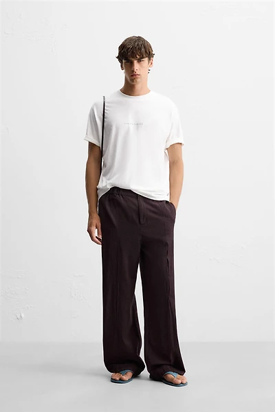 CONTRAST PATCH T-SHIRT