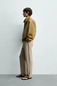 BLOUSON DÉLAVÉ COUPE COURTE