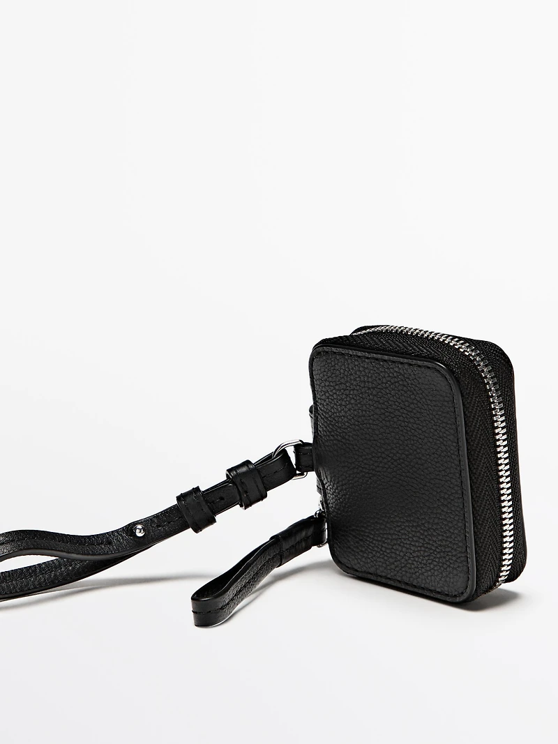 Nappa leather AirPods case
