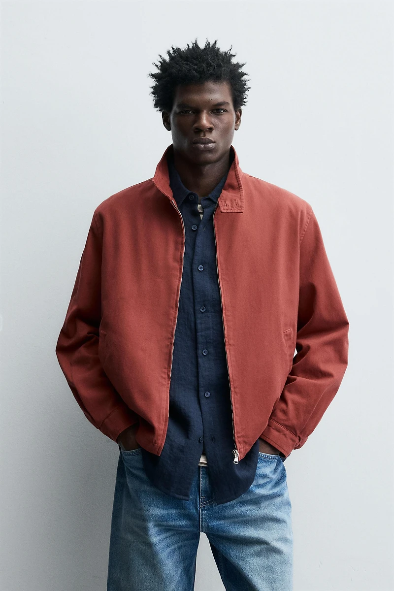 LIGHTWEIGHT COTTON JACKET