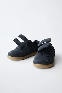 LEATHER STRAP BAREFOOT SNEAKER
