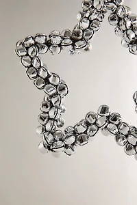 STAR WITH SLEIGH BELLS CHRISTMAS TREE ORNAMENT