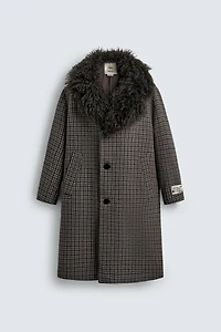 CHECK COMBINED COAT HARRY LAMBERT FOR ZARA X DISNEY