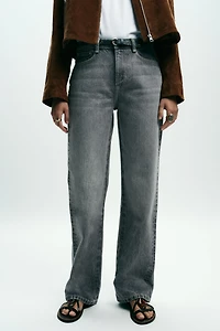 Z1975 HIGH-WAISTED REGULAR FIT JEANS WITH BELT