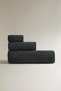 RICE STITCH BATH TOWEL