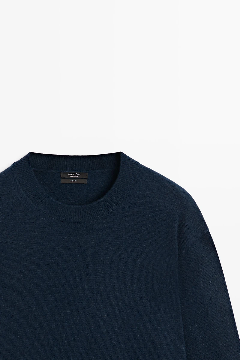 Pull manches longues 100 % cachemire