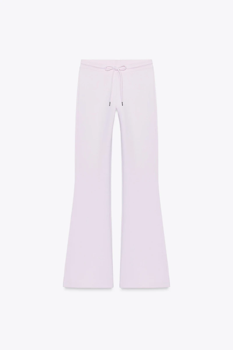 INTERLOCK FLARE PANTS