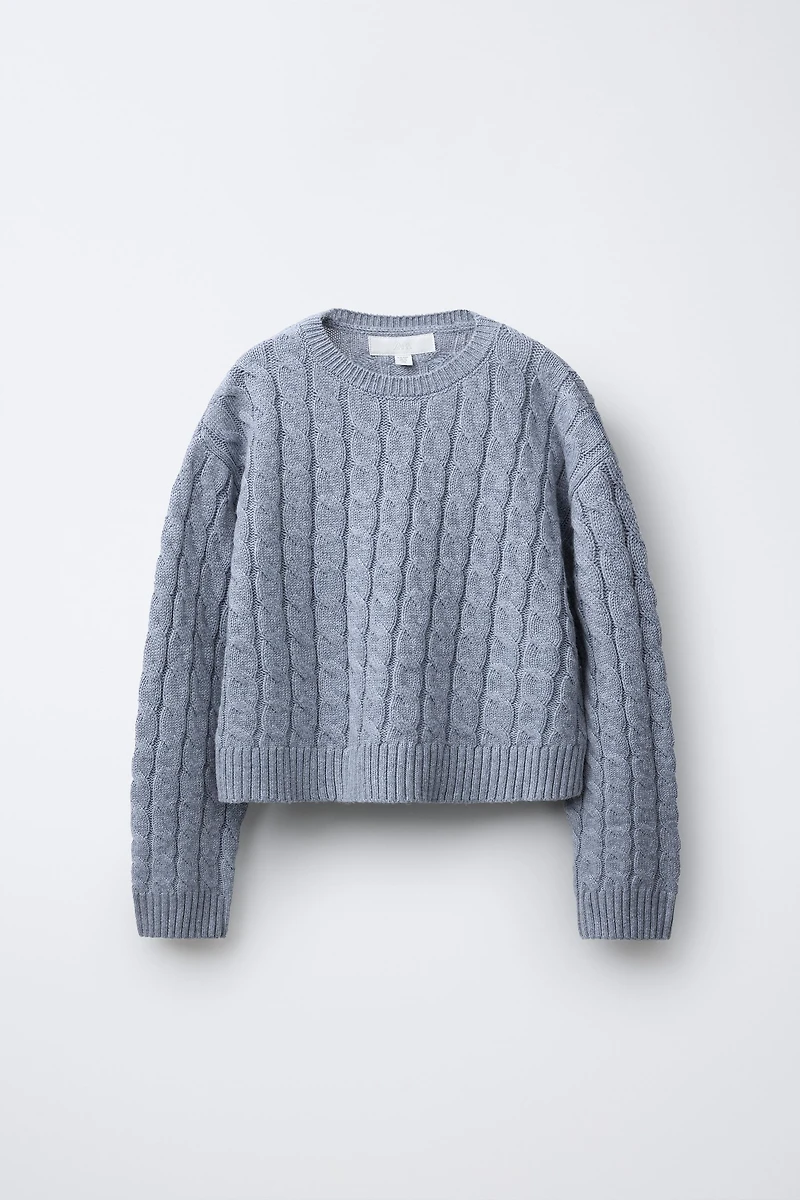 CABLE KNIT JUMPER