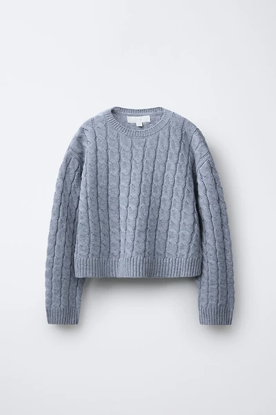 CABLE KNIT JUMPER
