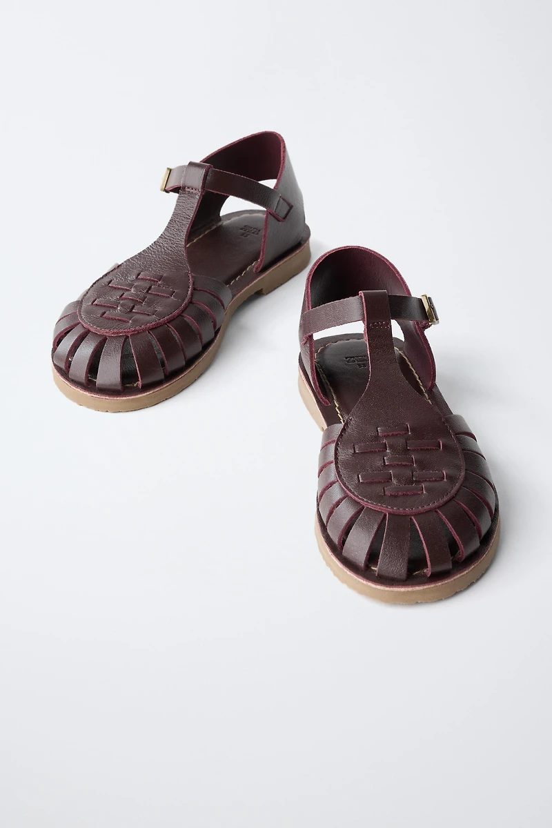 LEATHER FISHERMAN SANDALS
