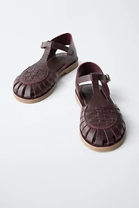 LEATHER FISHERMAN SANDALS
