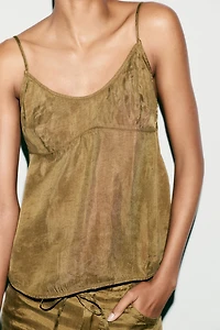 LYOCELL FLOWY TOP