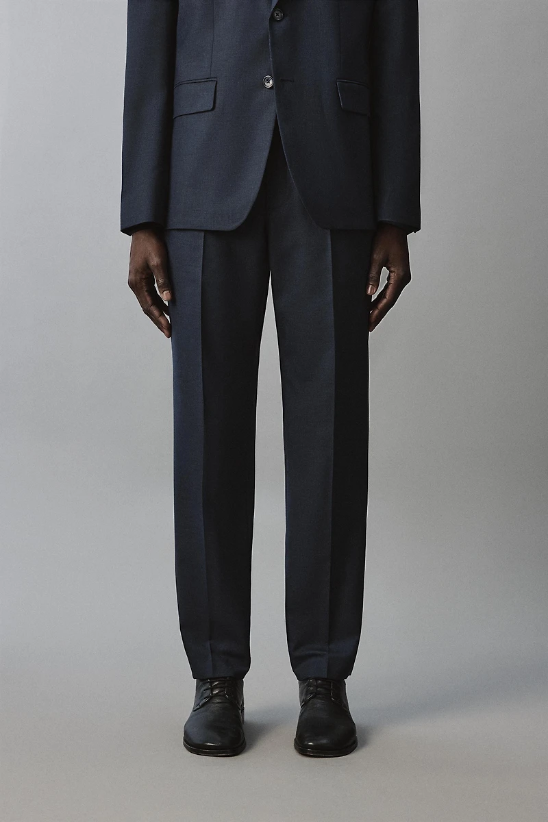 PLAID SUIT PANTS