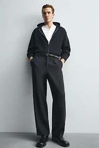 100% WOOL STRAIGHT FIT PANTS LIMITED EDITION