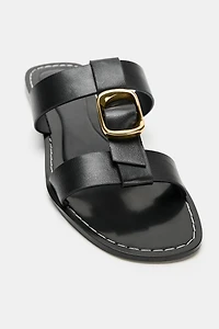 FLAT BUCKLE SANDALS