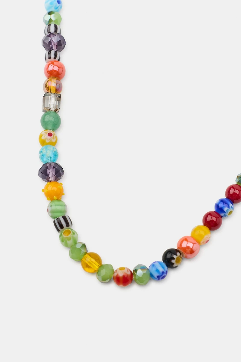COMBINED BEAD NECKLACE