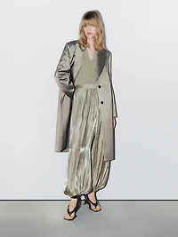 Shiny balloon trousers - STUDIO