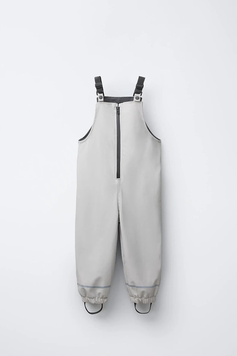 WATER-RESISTANT RUBBERIZED OVERALLS