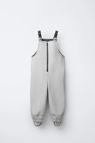 WATER-RESISTANT RUBBERIZED OVERALLS