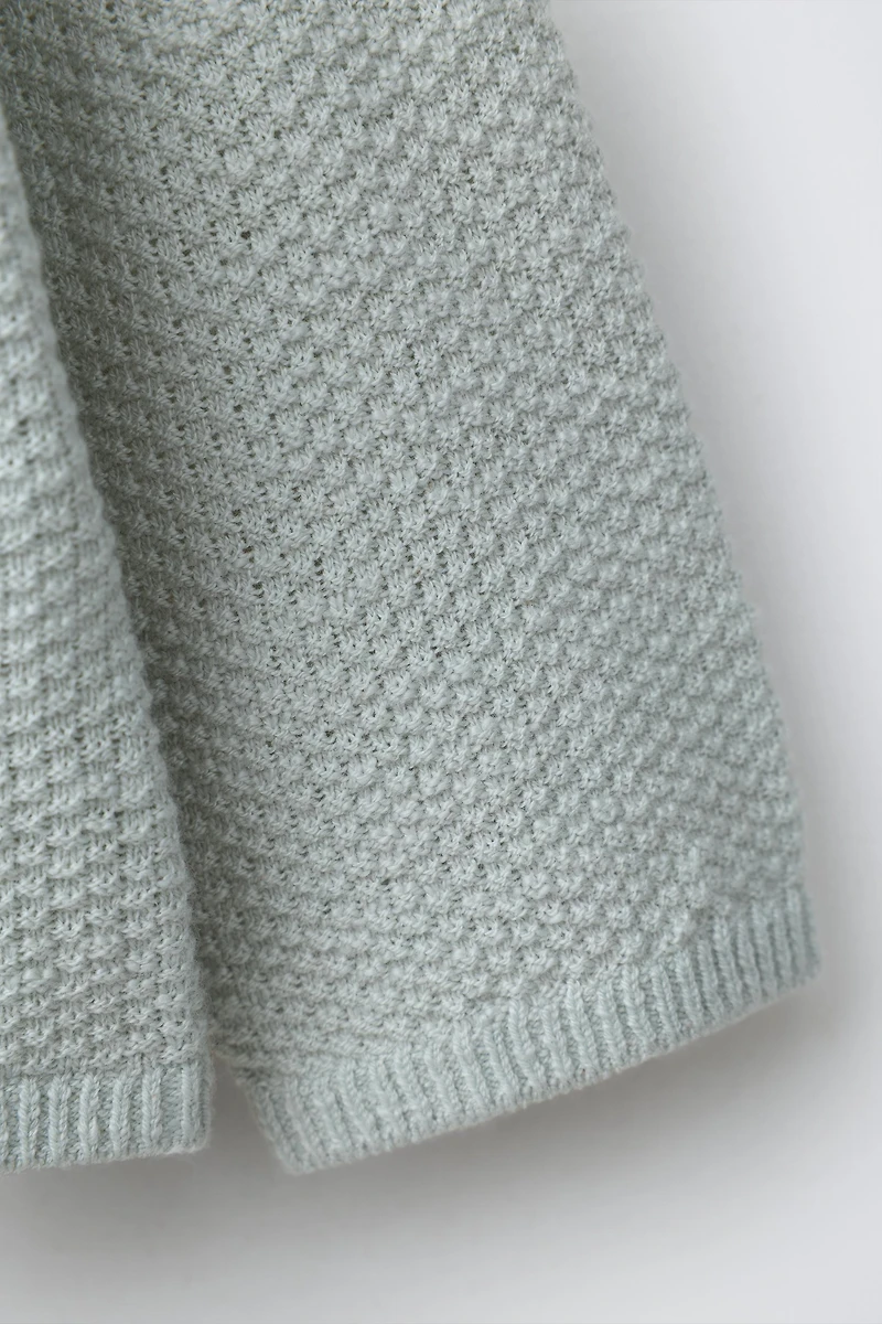 KNIT HENLEY JUMPER