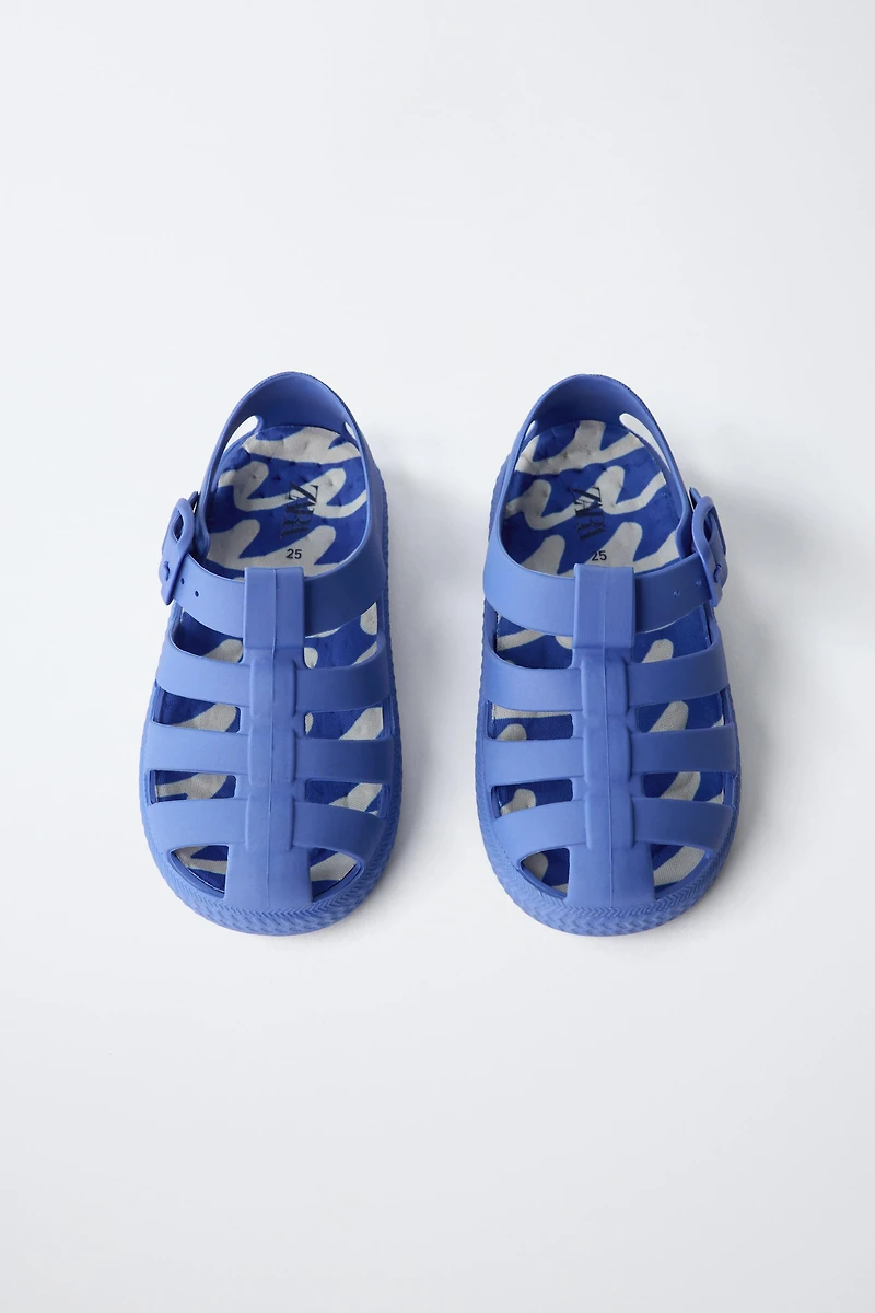 SANDALES STYLE PLAGE EN GOMME
