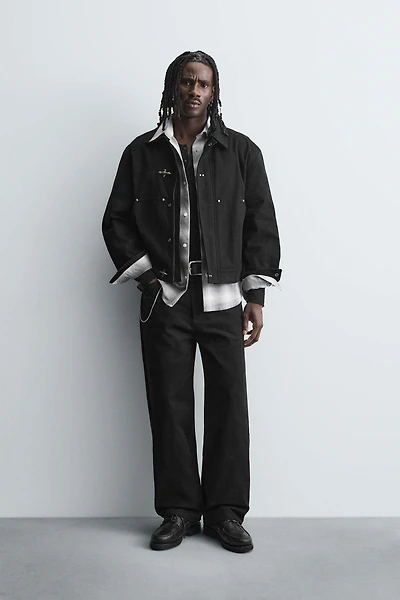 RELAXED FIT FIREMAN CLASP JACKET