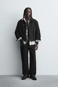 RELAXED FIT FIREMAN CLASP JACKET