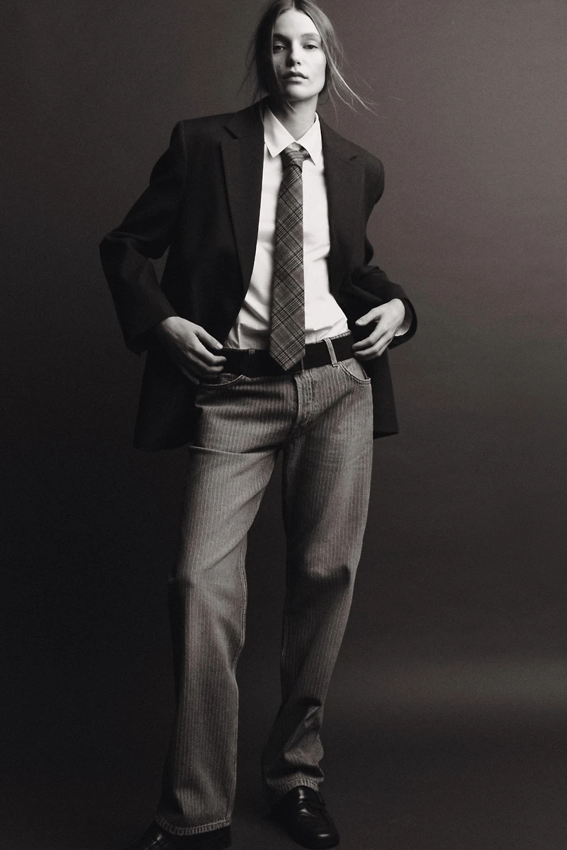 PLAID TIE