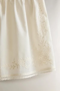 LACE COTTON SHORTS