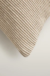 DOUBLE LINE THROW PILLOW COVER