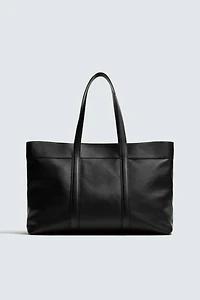 LEATHER SHOPPER BAG - LIMITED EDITION