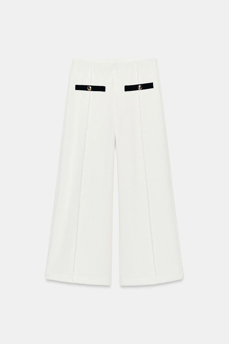 TEXTURED CULOTTES