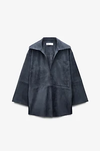 LIMITED EDITION SUEDE LEATHER POCKET SHIRT