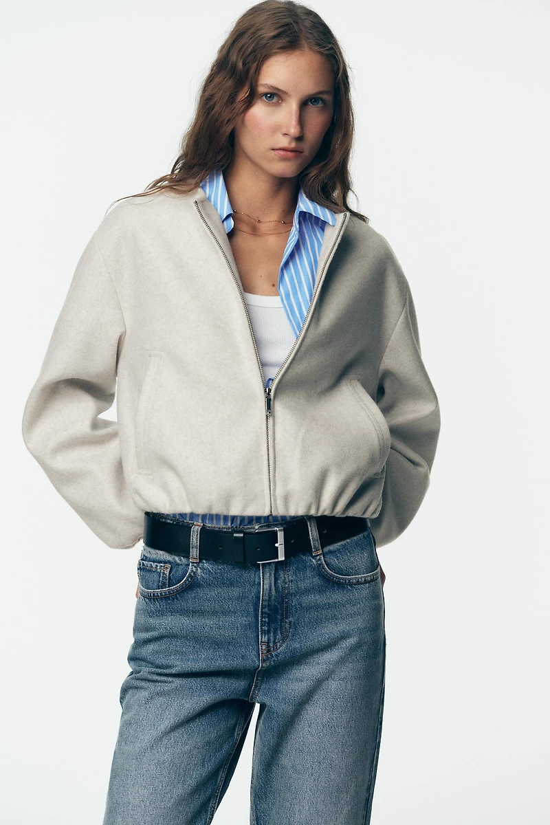 SOFT BOMBER JACKET
